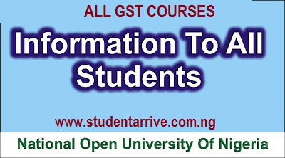 Announcement To All Students -Notification of Change In GST Courses