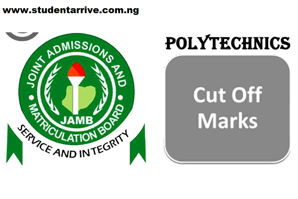 Joint Admissions and Matriculation Board (JAMB) Cut Off Marks Student